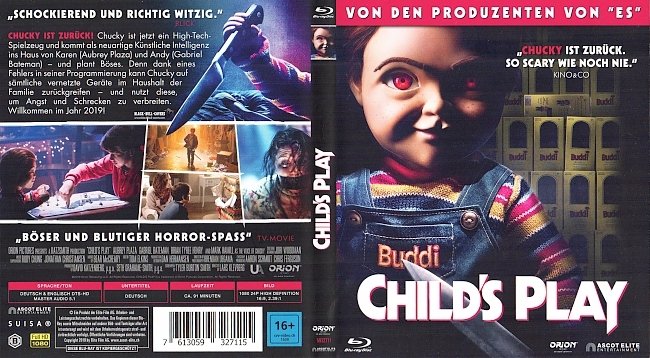 Childs Play Blu ray Cover German Deutsch german blu ray cover