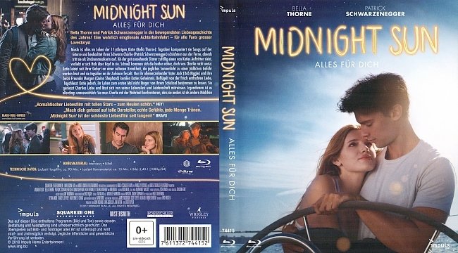Midnight Sun Cover Bluray German Deutsch german blu ray cover