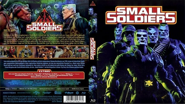 Small Soldiers Blu ray Cover German Deutsch german blu ray cover