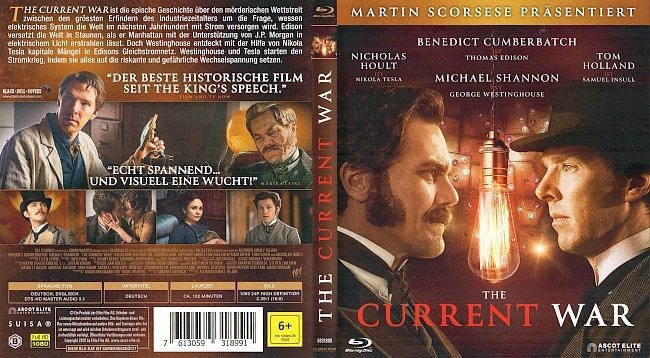 The Current War Blu ray Cover German Deutsch german blu ray cover