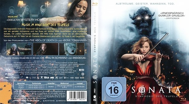 Sonata Blu ray German Deutsch Cover Symphonie des Teufels german blu ray cover