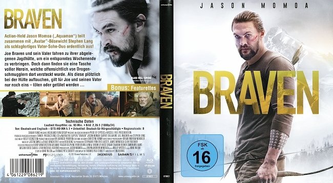 Braven Bluray Cover German Deutsch german blu ray cover