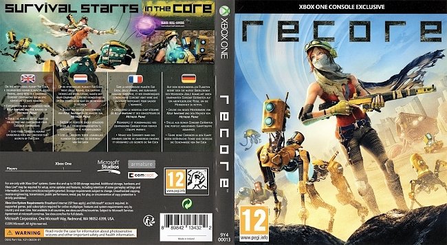 Recore Xbox One Cover German Deutsch german xbox one cover