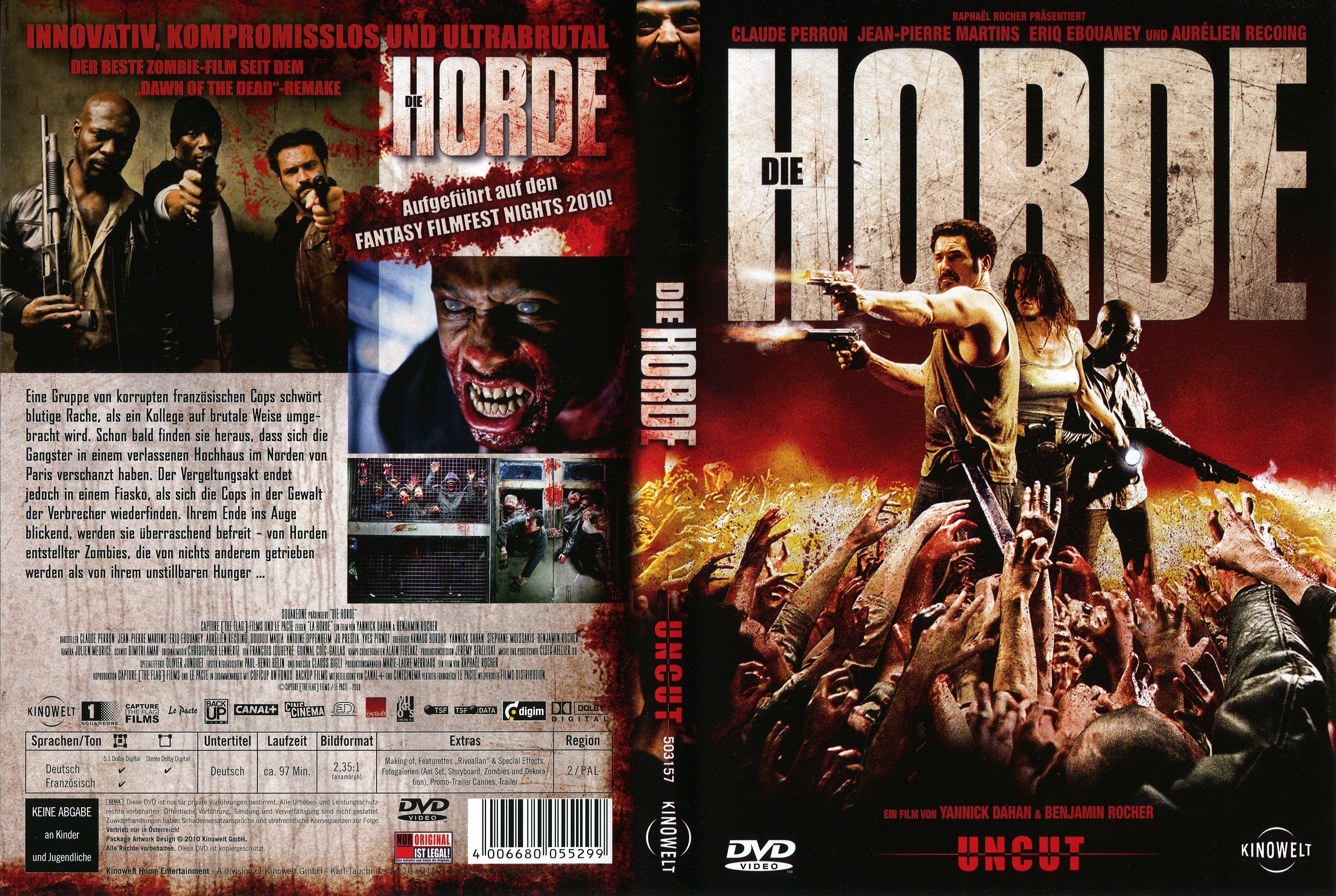 Die Horde | German DVD Covers