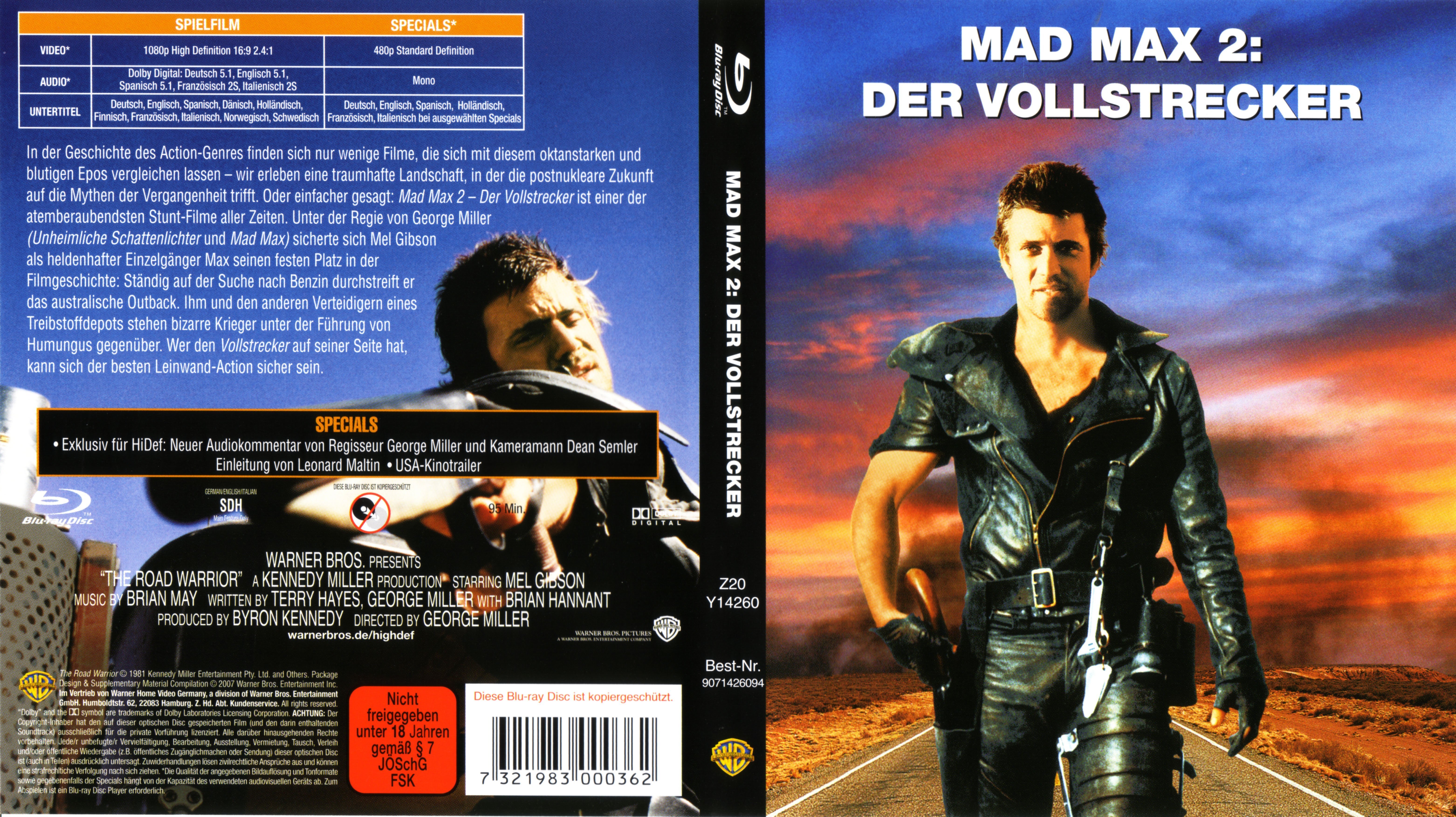 Безумный Макс 2 Blu ray обложка. Vollstrecker. DVD Max.