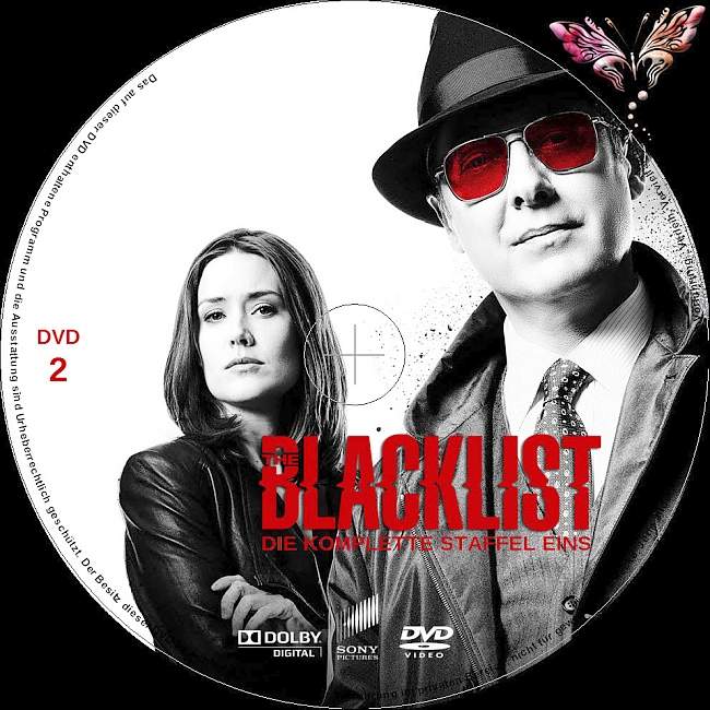 The Blacklist: Staffel 1 | German DVD Covers