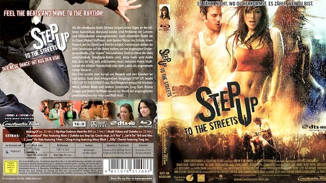 Step Up To the Streets blu ray cover german