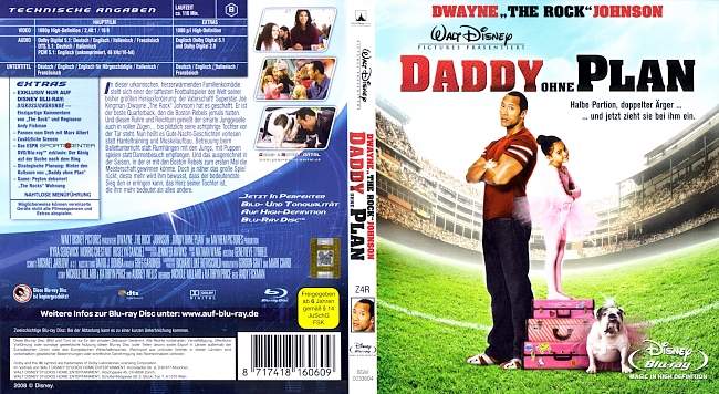 Daddy ohne Plan blu ray cover german