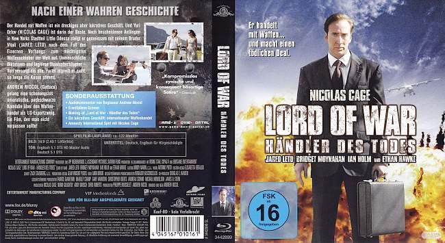 Lord of War Deutsch HQ blu ray cover german