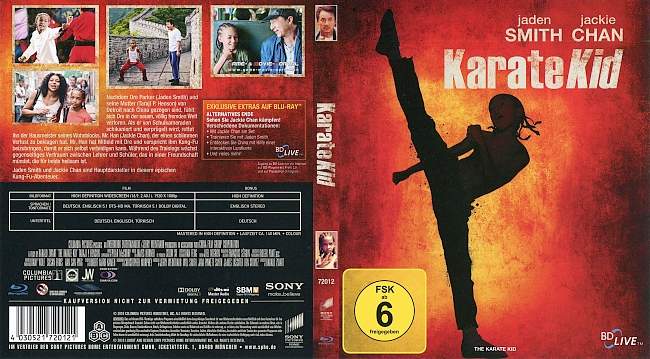 Karate Kid blu ray cover german