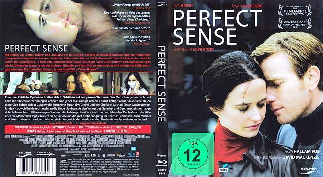 Perfect Sense blu ray cover german