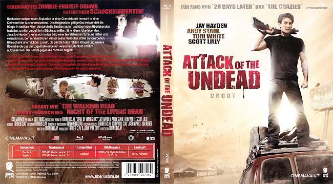 Attack of the Undead blu ray cover german