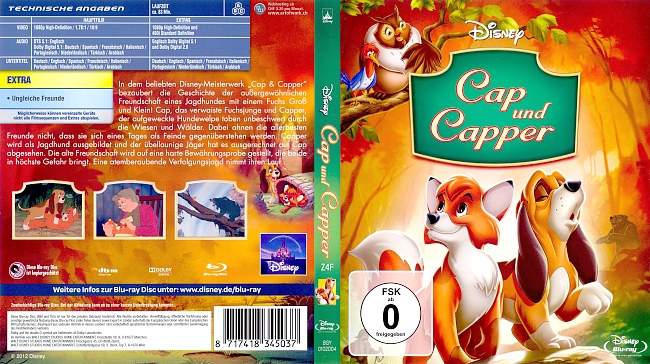 Cap und Capper 1 german blu ray cover