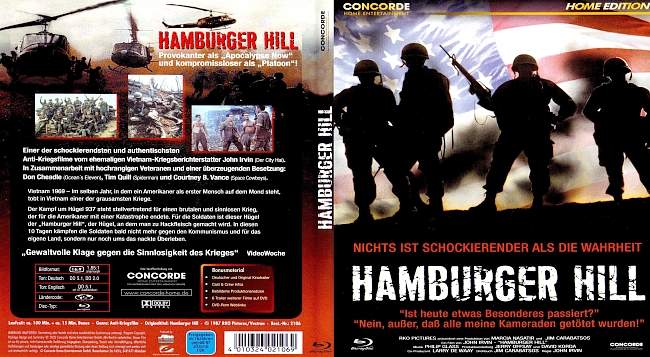 Hamburger Hill 2 blu ray cover german