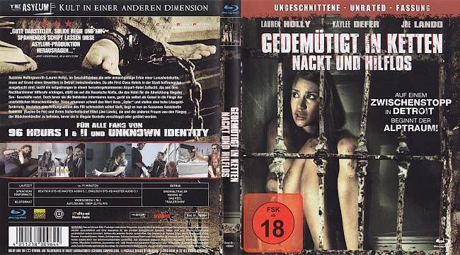 Gedemuetigt in Ketten blu ray cover german