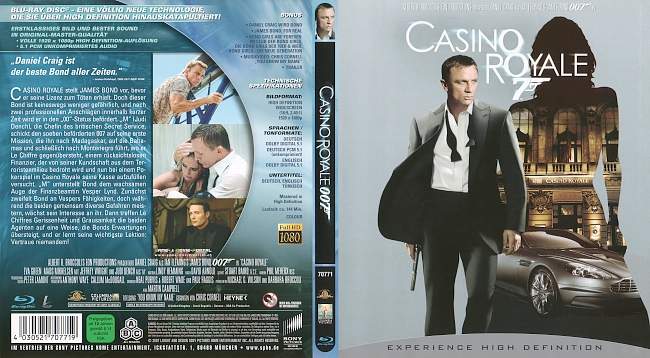 James Bond 007 Casino Royale blu ray cover german