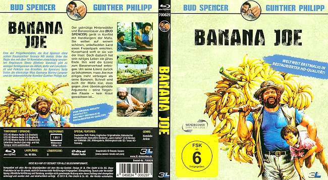 Banana Joe Bud Spencer blu ray cover german