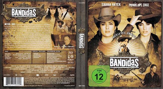 Bandidas blu ray cover german