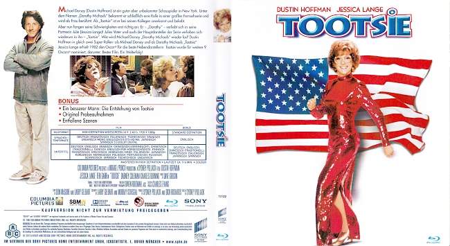 Tootsie blu ray cover german