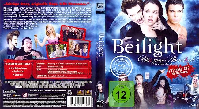 Beilight Biss zum Abendbrot german blu ray cover