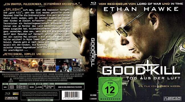 Good Kill Tod aus der Luft Cover Ethan Hawke german blu ray cover