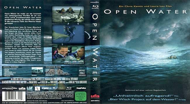 Open Water blu ray cover german