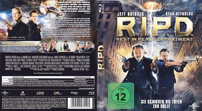 Rest in Peace Department RIPD blu ray cover german