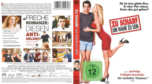 Zu scharf um wahr zu sein blu ray cover german