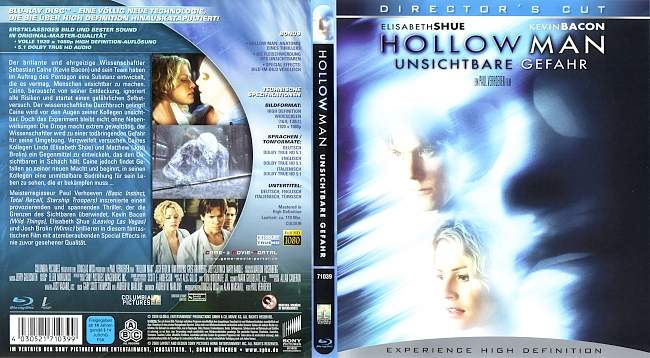 Hollow Man blu ray cover german