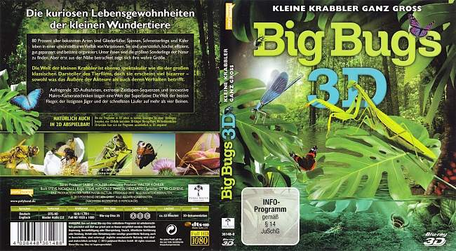 Big Bugs 3D blu ray cover german