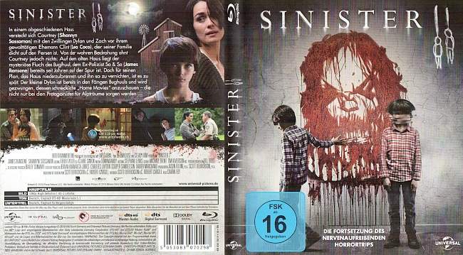 Sinister 2 Cover Bluray german blu ray cover