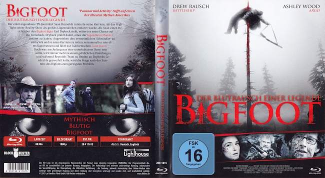 Bigfoot Der Blutrausch einer Legende german blu ray cover