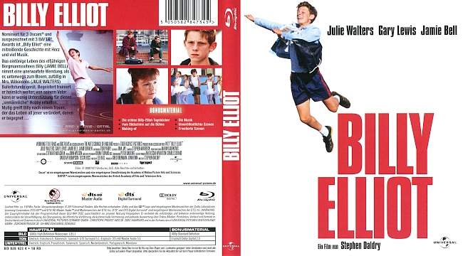Billy Elliot blu ray cover german