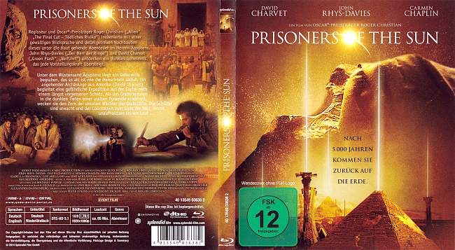 Prisoners of the Sun John Rhys Davies blu ray cover german