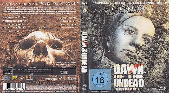 Dawn of the Undead TheBurrowers blu ray cover german