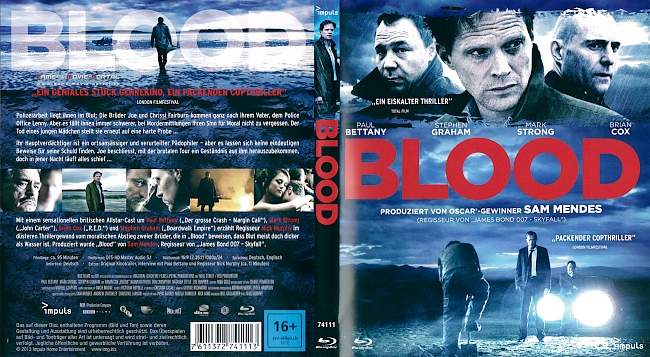 Blood Cover Sam Mendes german blu ray cover