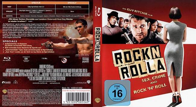 Rock N Rolla blu ray cover german