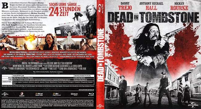 Dead in Tombstone blu ray cover german