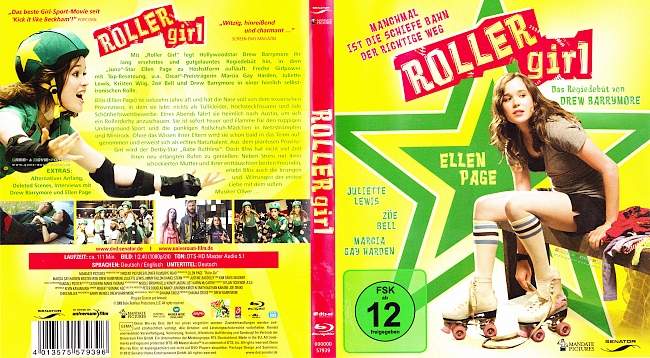 Rollergirl blu ray cover german