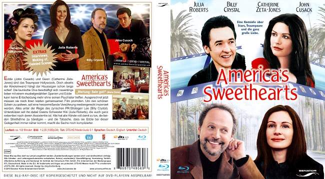Americas Sweethearts blu ray cover german