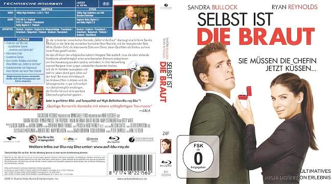 Selbst ist die Braut blu ray cover german