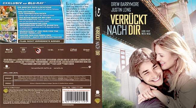Verrueckt Nach Dir Deutsch blu ray cover german