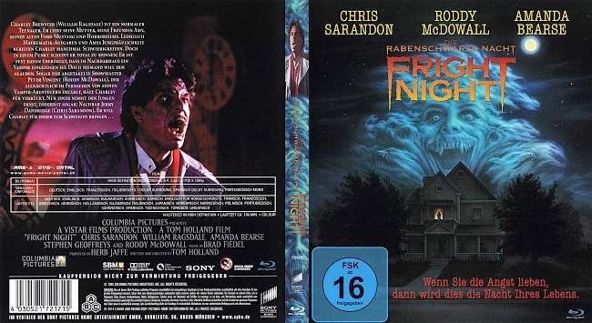 Fright Night blu ray cover german