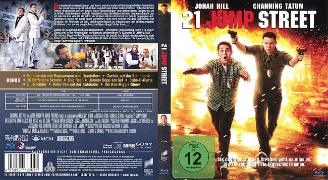 21 Jump Street Blu ray blu ray cover german