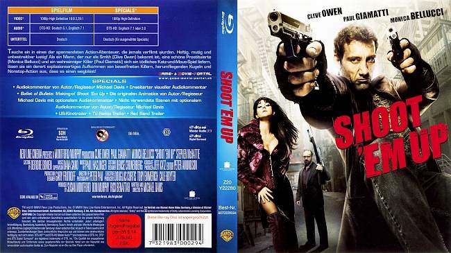 Shoop Em Up blu ray cover german