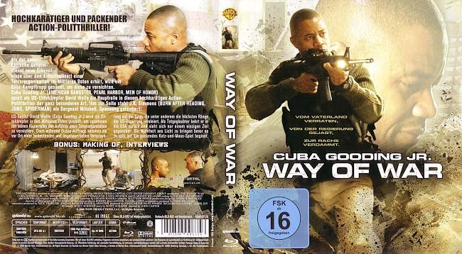 Way of War blu ray cover german