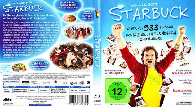 Starbuck blu ray cover german