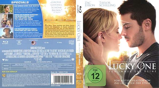 The Lucky One blu ray cover german