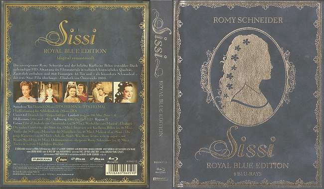 Sissi blu ray cover german