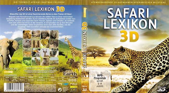 Safari Lexikon 3D Blu ray blu ray cover german